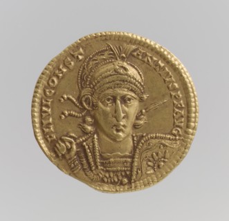 Gold Solidus of Constantine II, Byzantine, 337-361.