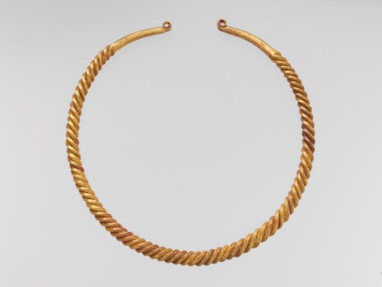 Gold Neck Ring, Celtic, 6th-4th century B.C.