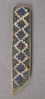 Element of a Border for an Icon Frame, Byzantine, 10th century.