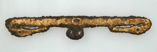 Fermoir, Frankish, last half of 5th century.