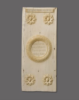 Panel of a Diptych Announcing the Consulship of Justinian, Byzantine, 521.