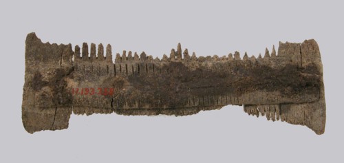 Double-Sided Comb, Frankish, 7th century.