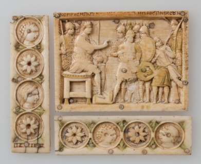 Casket Plaque, Byzantine, 900-1000.
