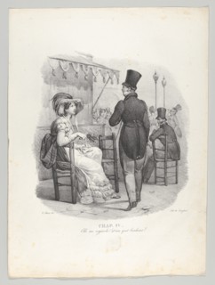Chap. IV: Elle me regard! Dieu quel bonheur! (She notices me! What happiness!), 1824.