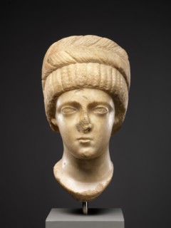 Head, Possibly of Empress Flaccilla, Byzantine, ca. 380-390.