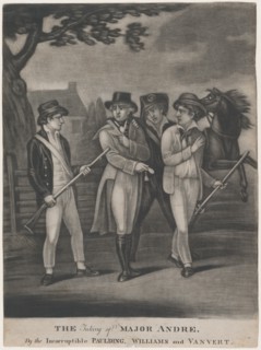 The Taking of Major André by the Incorruptible Paulding, Williams and Vanvert, July 4, 1812.