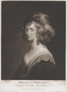 Portrait of Susanna Lunden, sister of Helena Fourment, 1769.