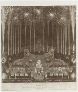 Coronation of Czarina Elizabeth, Moscow, April 25, 1742, (1742). Creator: Unknown.