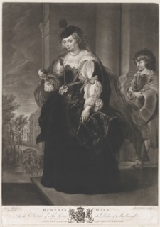 Portrait of Helena Fourment, with a young page behind her, 1782.
