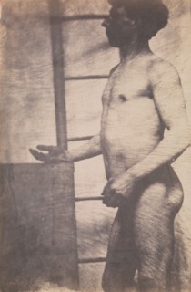 [Standing Male Nude], ca. 1856.