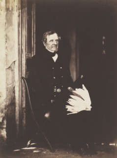 Field Marshall Lord Raglan, Crimea, 1855.
