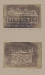 Tomb of Simon de Langham, Tomb of Aymer de Valence, 1839.