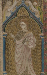 Fragment of an Orphrey, British, 13th century.