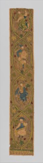 Orphrey, British, third quarter 14th century.