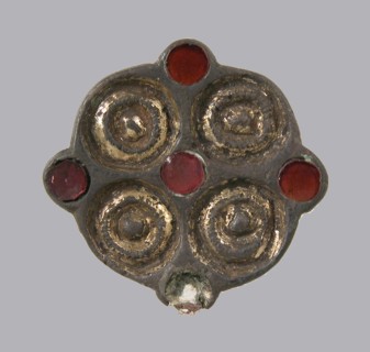 Whorl-Shaped Brooch, Frankish, 6th century.