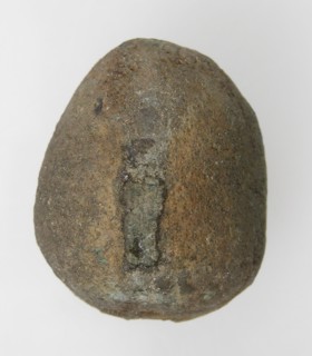 Pendant, Frankish, 6th-7th century.