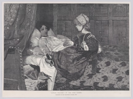 Always Welcome, from "Illustrated London News", May 19, 1888.