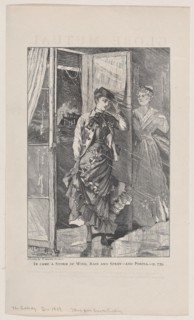 In Came a Storm of Wind, Rain and Spray - and Portia (The Galaxy, An Illustrated Magazine of Entertaining Reading, Vol. VIII), December 1869.