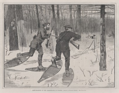 Deer-Stalking in the Adirondacks in Winter (Every Saturday, Vol. II, New Series), January 21, 1871.