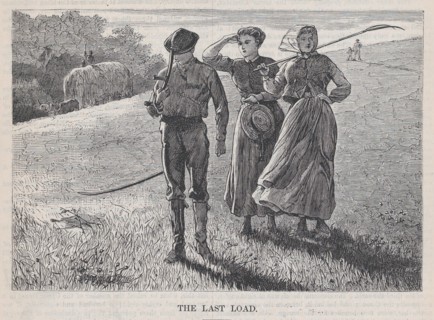 The Last Load (Appleton's Journal, Vol. I), August 7, 1869.