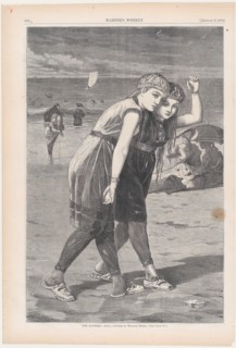 The Bathers (Harper's Weekly, Vol. XVII), August 2, 1873.