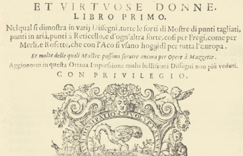 Corona delle Nobili et Virtuose Donne: Libro I-IV, 1601.
