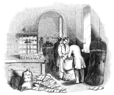 The General Post-Office; Packing the Indian Mail