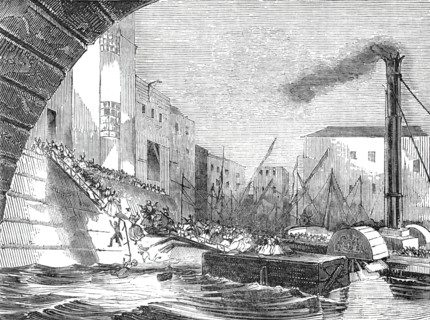 Appalling accident at Blackfriars Bridge