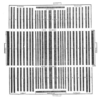 Ground plan of the Pavilion