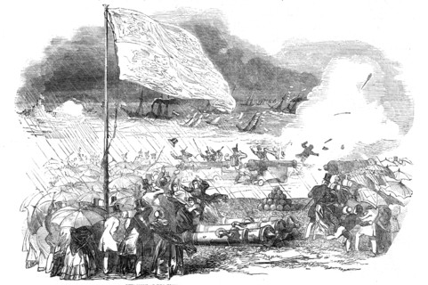 Explosion at the King's Bastion
