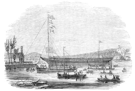 Launch of "The Waterwitch"