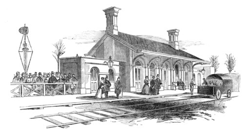 Opening of the Leamington and Warwick Railway - Kenilworth Station