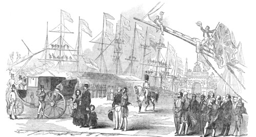 The Royal Party at King William Dock