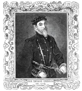Sir Thomas Gresham - from the painting in Mercers' Hall
