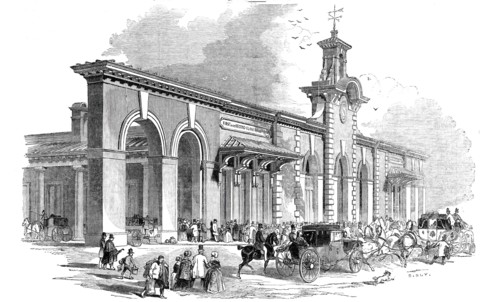 The New Bricklayers' Arms Terminus of the South-Eastern Railway