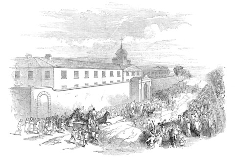 Liberation of Mr O'Connell...arrival of the news at the penitentiary
