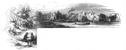 Pitmen encamped