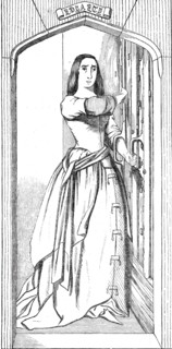 Catherine Douglas - fresco by Mr. Redgrave