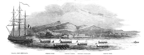 The French Blockade of Tahiti...1844.