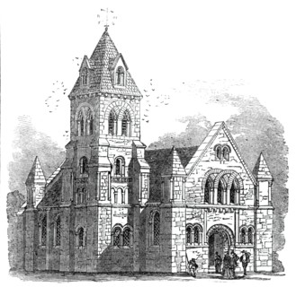 New Church at Llanmyneck