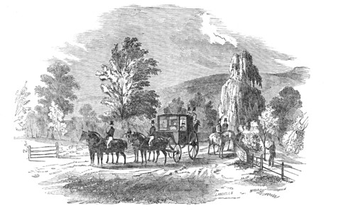 Her Majesty and Prince Albert viewing the Pass of Killiecrankie
