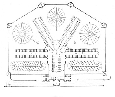 Plan of the prison