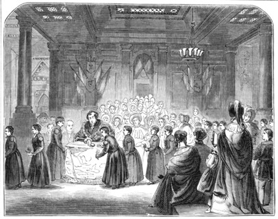 The Christ's Hospital Scholars at the Mansion-House