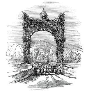 Arch on the Old Brig of Doon