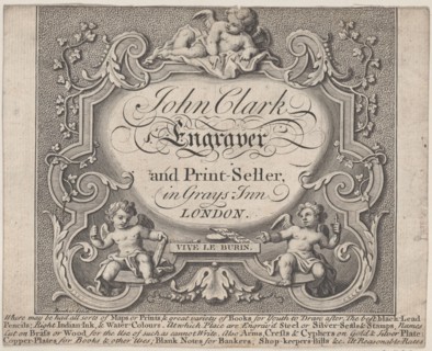 Trade Card for John Clark