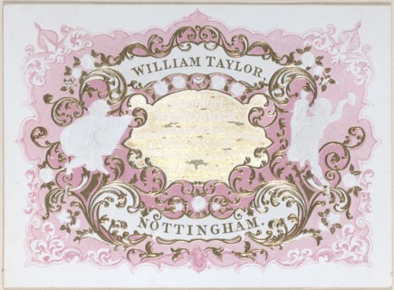 Trade card for William Taylor