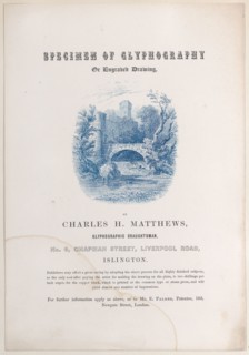Trade Card for Charles H. Matthews