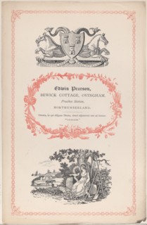 Trade Card for Edwin Pearson