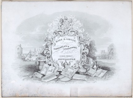 Trade Card for Mark H. Gibson