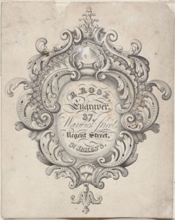 Trade Card for R. Rose
